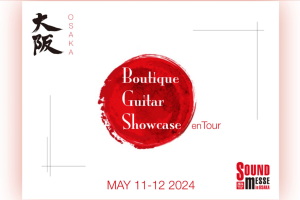 Spohn Guitars at Sound Messe Osaka